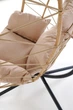 Підвісне садове крісло Halmar SNAKE Бежеве (5905248134713) - зображення 7
