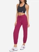 Спортивные штаны на флисе женские Tommy Hilfiger 508110068 XL Бордовые (1159843450) - изображение 4
