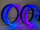 Маска для лінз 5D i5 100 Glory Crystal Ангельські очі RGB - зображення 3