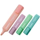Набір текстових маркерів пастельних Axent Highlighter асорті 1-5 мм клиноподібний блістер 4 шт. (2537-80-A) - изображение 1