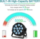 Світлодіодний прожектор 4 в 1 LED Par Light ZQ01026 сценічне LED світло 36 Вт для сцени, дискотеки, бару, клубу, RGB прожектор - зображення 3