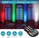 Світлодіодний прожектор 4 в 1 LED Par Light ZQ01026 сценічне LED світло 36 Вт для сцени, дискотеки, бару, клубу, RGB прожектор - зображення 4
