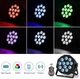 Світлодіодний прожектор 4 в 1 LED Par Light ZQ01026 сценічне LED світло 36 Вт для сцени, дискотеки, бару, клубу, RGB прожектор - зображення 6
