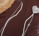 Брошка-булавка Fashion Jewelry двобортна з ланцюжком та серцем Y2K брошка-фіксатор для декору одягу, срібляста (SVS) - зображення 3