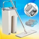 Комплект для уборки Швабра лентяйка с ведром Триумф Scratch cleaning mop с автоматическим отжимом и складной ручкой (L0765) - изображение 1