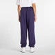 Женские фиолетовые спортивные брюки New Balance Athletics French Terry Jogger 40 (L) (WP41513BOY) - изображение 4