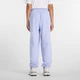 Женские сиреневые спортивные брюки New Balance Athletics French Terry Jogger 34 (XS) (WP41513DYK) - изображение 4