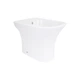 Біде підлогове Qtap Presto Quadro 540×340×400 мм, White QTPRE29W49124 - зображення 1