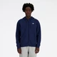 Чоловіче синє худі New Balance Stacked Logo 52 (XL) (MJ41501NNY) - зображення 1