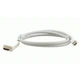 Мультимедийный кабель mini DP to HDMI, 1.8m, white - изображение 1