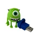 Флеш-накопичувач Wibrand USB 2.0 Mike Wazowski 16Gb Green - зображення 3