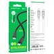 Кабель USB Borofone BX81, Type-C to Type-C, PD 60W, 1m, чорний - зображення 3
