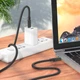 Кабель USB Borofone BX81, Type-C to Type-C, PD 60W, 1m, чорний - зображення 4