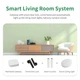 Шлюз розумний будинок ZBW01W Multiprotocol ZigBee Bluetooth Wi-Fi 2.4G SmartLife Tuya White - зображення 6