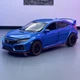 Модель авто Honda Civic Type R 1:32 синя | колекційна металева JDM модель з відкривними елементами - зображення 3