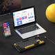 Ігрова механічна бездротова клавіатура Attack Shark X85 Pro / Три режими підключення / Blueberry Switch / Black - зображення 6