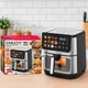 Аэрофритюрница SK-10115 10 л, 2600 Вт, сенсорное управление, антипригарное покрытие, верхний и нижний нагрев - изображение 3