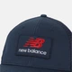 Синяя кепка New Balance Stacked Patch Logo Trucker (LAH51016NNY) - изображение 3