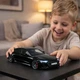 Металева машинка Автопром Audi RS7 Sportback 1:24 — чорна, відкривні двері, світло і звук - зображення 7