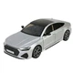 Металлическая машинка Автопром AUDI RS7 1:24 серебристая — свет, звук, открывающиеся двери, серия Classic, арт. AP7755 - изображение 1