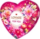 Набор чая Lovare FOR YOU 34 прозрачные пирамидки (4823115405333) - изображение 1