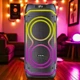 Портативная акустическая колонка ZXX-5530 Bluetooth-колонка с двумя динамиками и подсветкой Аккуляторная колонка с пультом и 2 микрофонами - изображение 9