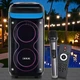 Аккумуляторная Bluetooth колонка с пультом и микрофоном ZXX-6520 Портативная колонка с двумя динамиками Музыкальная колонка с LED-подсветкой - изображение 2