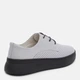 Женские дерби кожаные Prime Shoes 133 Leather 95-133-20823 37 24 см Серые (2000000201634) - изображение 5