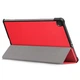 Чехол (книжка) Samsung P610 Galaxy Tab S6 Lite / P615 Galaxy Tab S6 Lite, BeCover Smart, Красный - 362400 - изображение 4