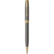 Ручка кулькова Parker SONNET Grey Lacquer GT BP - зображення 1