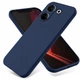 Чехол Fiji Full Soft Premium для Tecno Camon 20 Pro (CK7n) противоударный бампер с микрофиброй Dark Blue - изображение 1