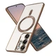 Чехол Fiji Chrome для Samsung Galaxy S21 Ultra (G998) с MagSafe и защитой камер Gold - изображение 2