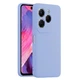Чехол Fiji Full Soft Premium для Infinix Smart 8 Plus (X6526) противоударный бампер с микрофиброй Violet - изображение 1