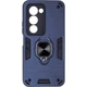 Чехол Fiji Defence для Xiaomi Redmi 15 защитный бампер с кольцом подставкой Dark Blue - изображение 2