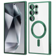 Чехол Fiji Chrome для Samsung Galaxy S25 Ultra (S938) с MagSafe и защитой камер Green - изображение 1