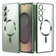 Чехол Fiji Chrome для Samsung Galaxy S25 (S931) с MagSafe и защитой камер Green - изображение 1