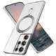 Чехол Fiji Chrome для Samsung Galaxy S21 Ultra (G998) с MagSafe и защитой камер Silver - изображение 2