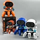 Інтерактивна іграшка Bot Robot Pioneer ZR142, танцюючий з музикою (від батарейок) (17,0см) White - изображение 8