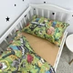 Дитячий комплект постільної білизни для ліжка 190х90 см Oh My Kids «Майнкрафт» бежевий ранфорс - зображення 5