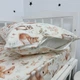 Постельное белье в детскую кровать 120х60 см Oh My Kids «Лисички Совушки» ранфорс - изображение 4