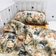 Постельное белье в кроватку 120х60 см Oh My Kids «Зверята» желтый - изображение 2