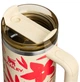 Термочашка стальная с двойной вакуумной изоляцией Stanley Quencher H2.0 Flowstate 0,89 л Resort Floral - изображение 3