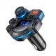 FM - трансмітер Hoco DFM01 Legend with Bluetooth transmitter 2USB Type-C PD QC 38W Black - изображение 2