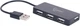USB-хаб Gembird 4 порти USB 2.0 (UHB-U2P4-04) - изображение 1