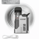 Многоразовая электронная сигатета Smok Propod GT KIT Nano Chrome pod-система Смок Пропод до 22 Вт емкостью 700 мАч обьем 2 мл хром - изображение 1