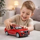 Іграшкова машинка Автопром BMW X7 1:32 — металева модель з відкривними дверима, світлом і звуком, червона, арт. 68470-3 - зображення 7