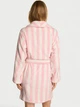 Женский халат Victoria's Secret (2963319884416) Cozy Plush M/L розовый (в полоску) - изображение 2
