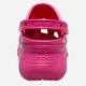 Chodaki damskie na wysokiej platformie Crocs Classic Bae Clog 206302-6ZQ 34-35 (M3/W5) Jaskraworóżowe - obraz 5