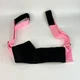 Лента для растяжки эластичная с петлями Stretching Tension Band, универсальный эспандер для стретчинга, йоги и пилатеса, фитнес-резинка с регулируемыми стропами, Розовая с черным, FSB-2-Pink/Black - изображение 4