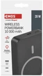 УМБ Emos MagSafe 10000 mAh 20W Grey (B0551GY) - изображение 17